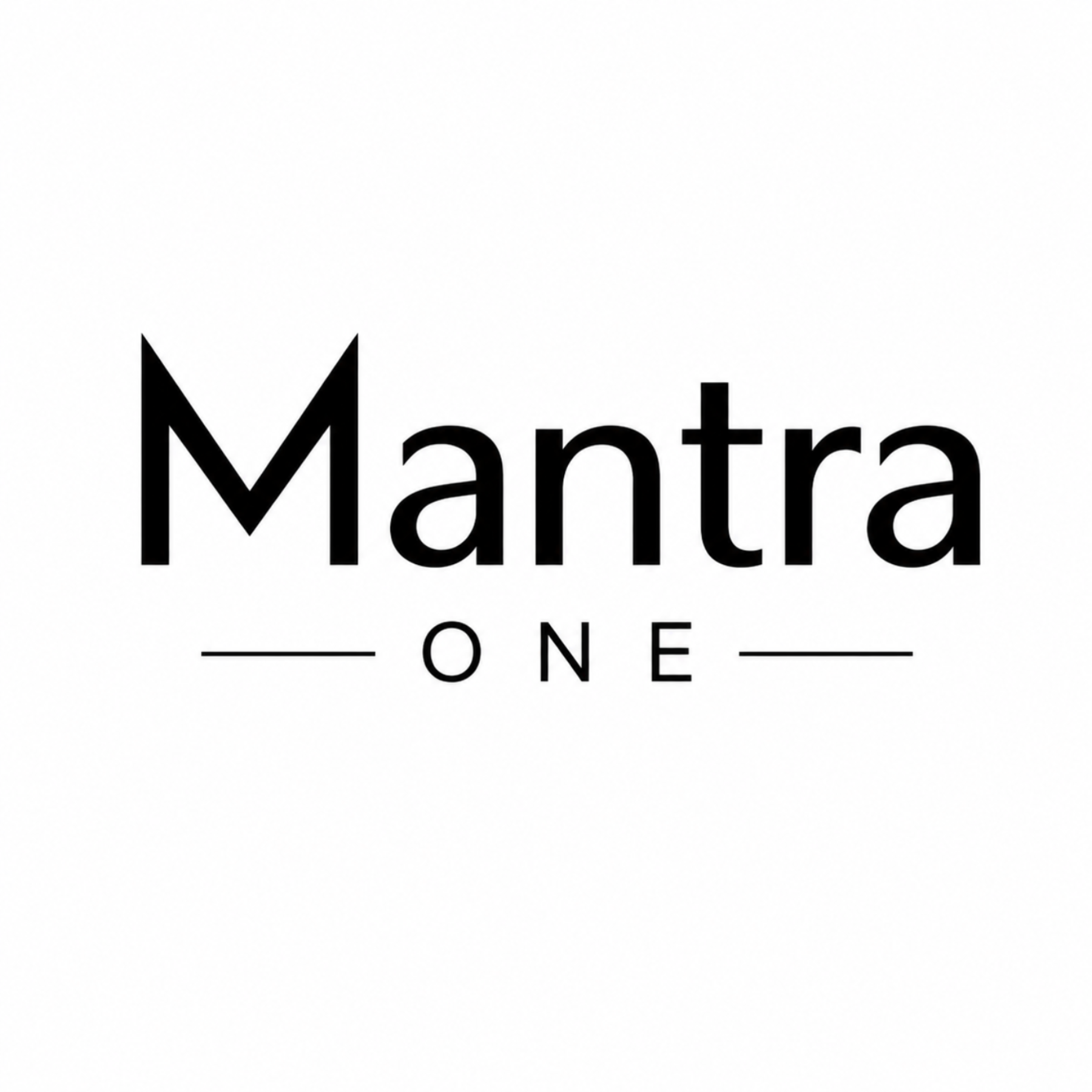 Mantra ONE logo on a white background