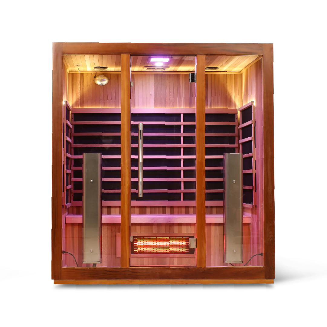 4 Person Full Spectrum "Smart" WIFI Infrared Sauna