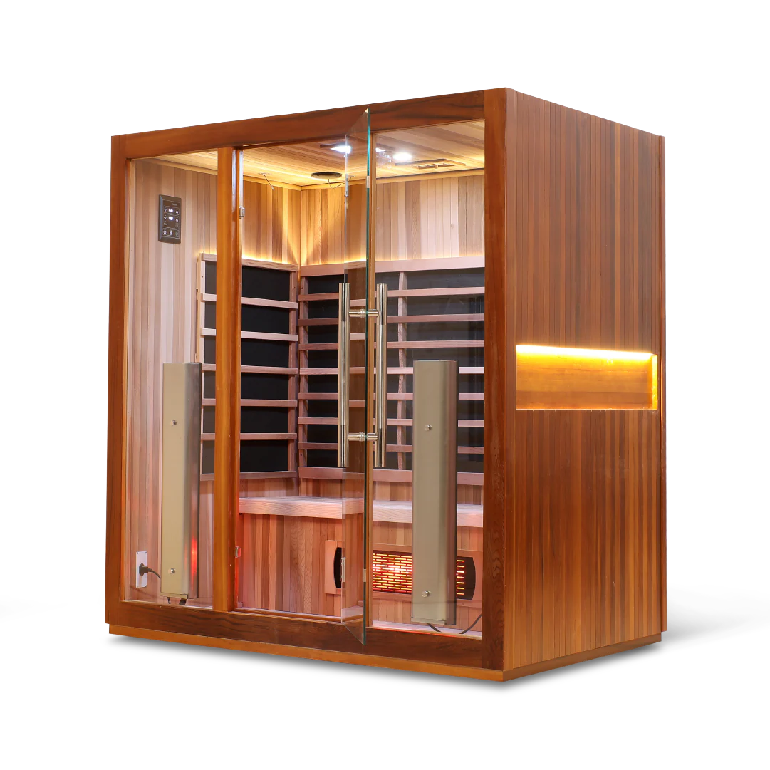 4 Person Full Spectrum "Smart" WIFI Infrared Sauna