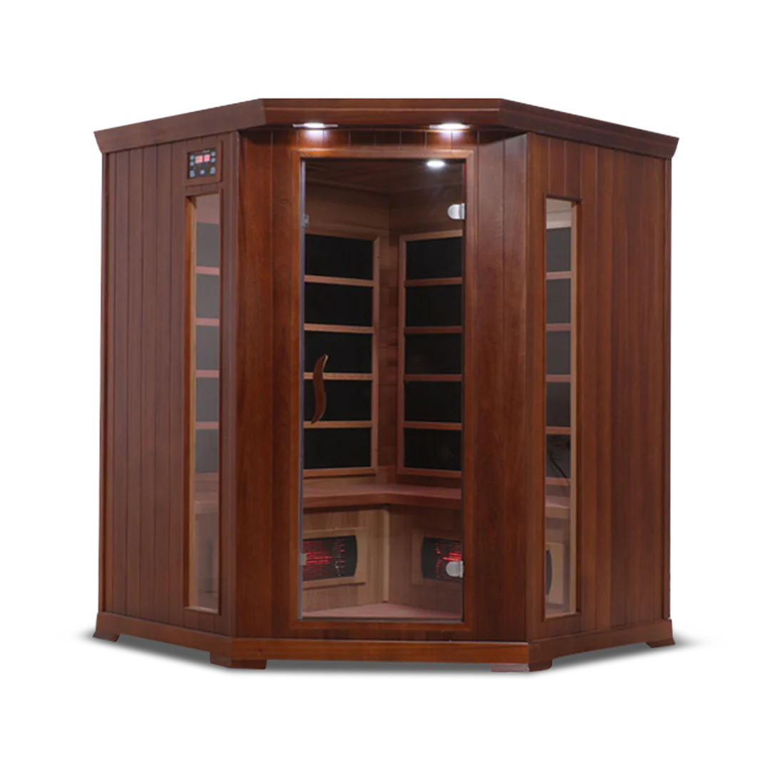 4 Person Full Spectrum Corner Infrared Sauna